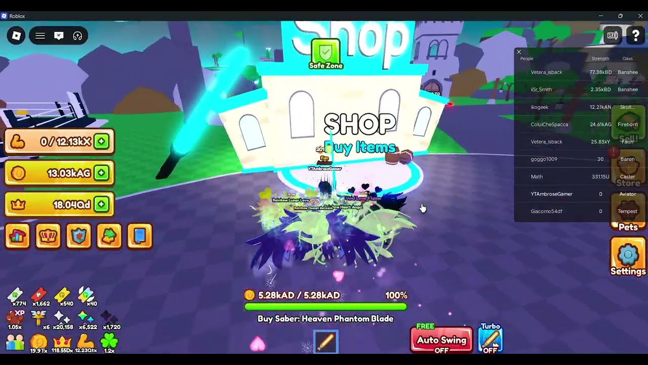 Ranking Up: Ignivar → Aviator in Saber Simulator