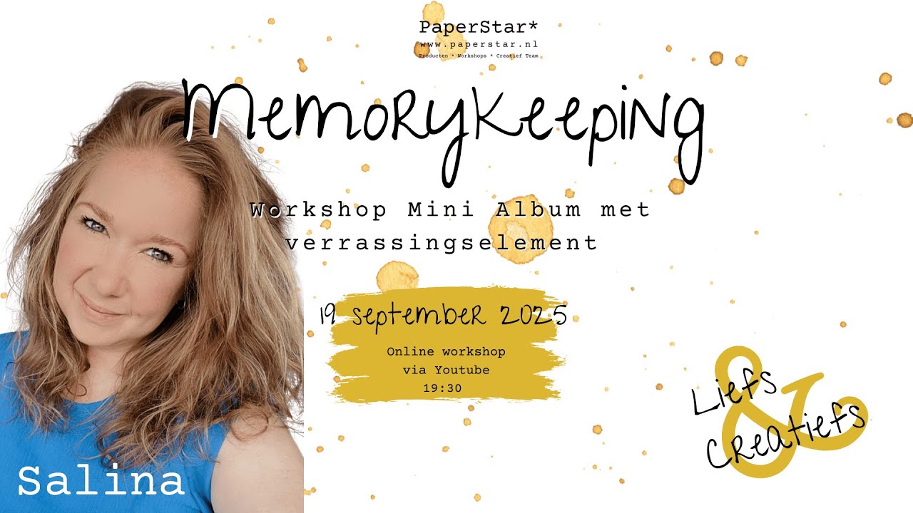 Mini Album - Workshop September 2025 - Memorykeeping