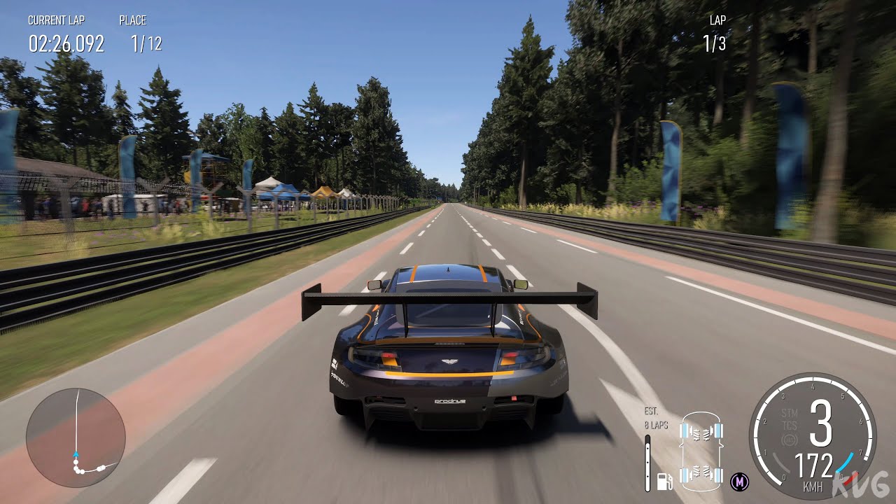 Forza Motorsport - Aston Martin #7 Aston Martin Racing V12 Vantage 2017 - Gameplay (UHD) [4K60FPS]