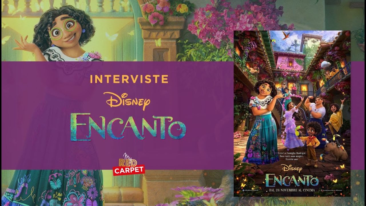 Encanto (Disney) | Interviste Luca Zingaretti, Álvaro Soler e Diana Del Bufalo