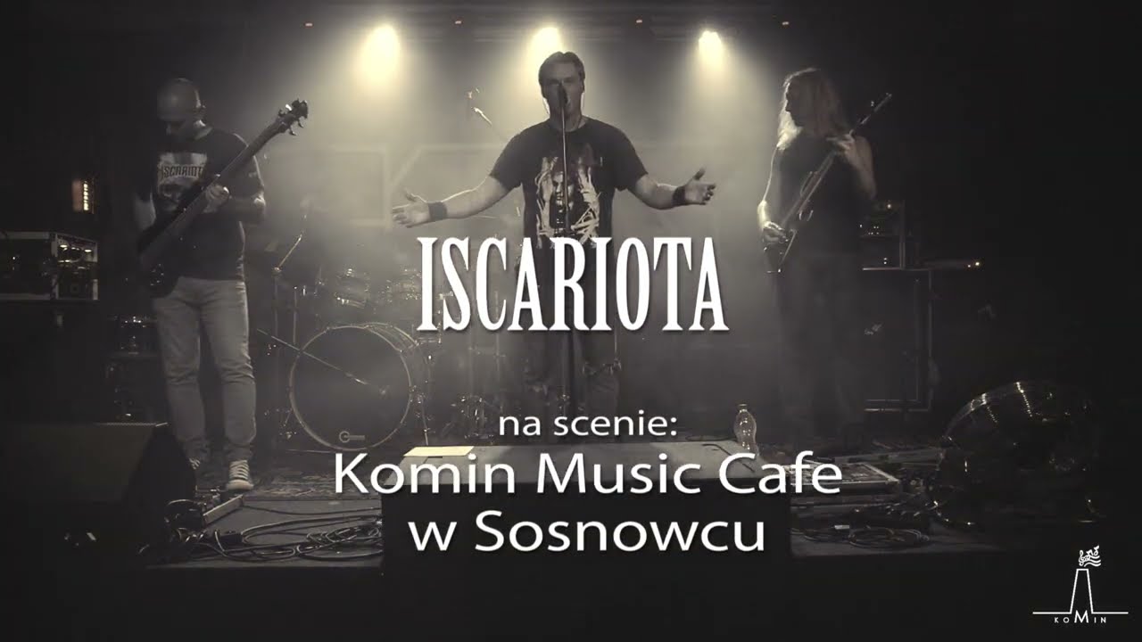 Iscariota na scenie Komin Music Cafe w Sosnowcu