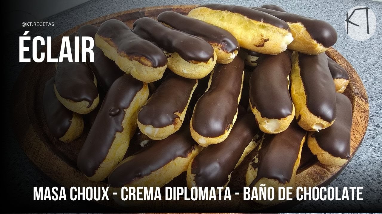 &Eacute;clairs Franceses | Cocina con KT