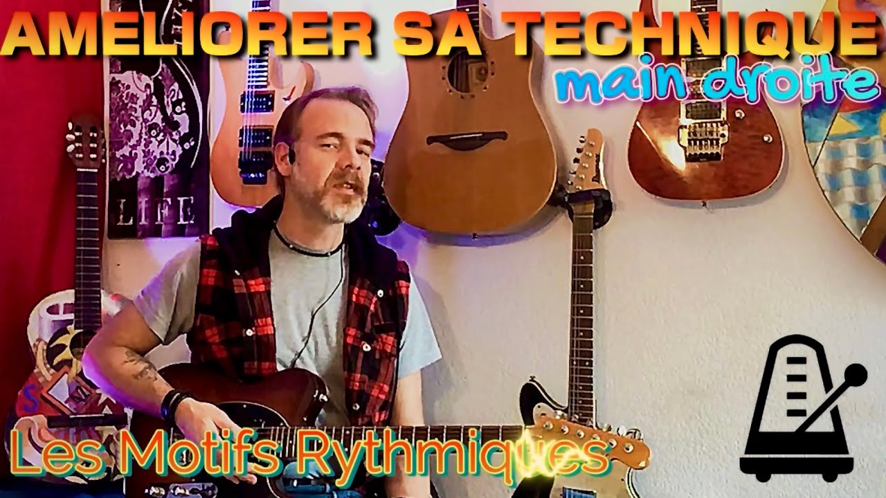 Fred Hamm GUITAR TIPS  "Améliorez votre technique à la main droite / les motifs rythmiques"