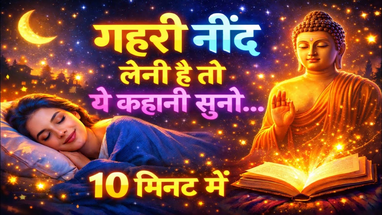 अच्छी और गहरी नींद 10 मिनट में । Relaxing Deep Sleep Story Cure Insomnia1