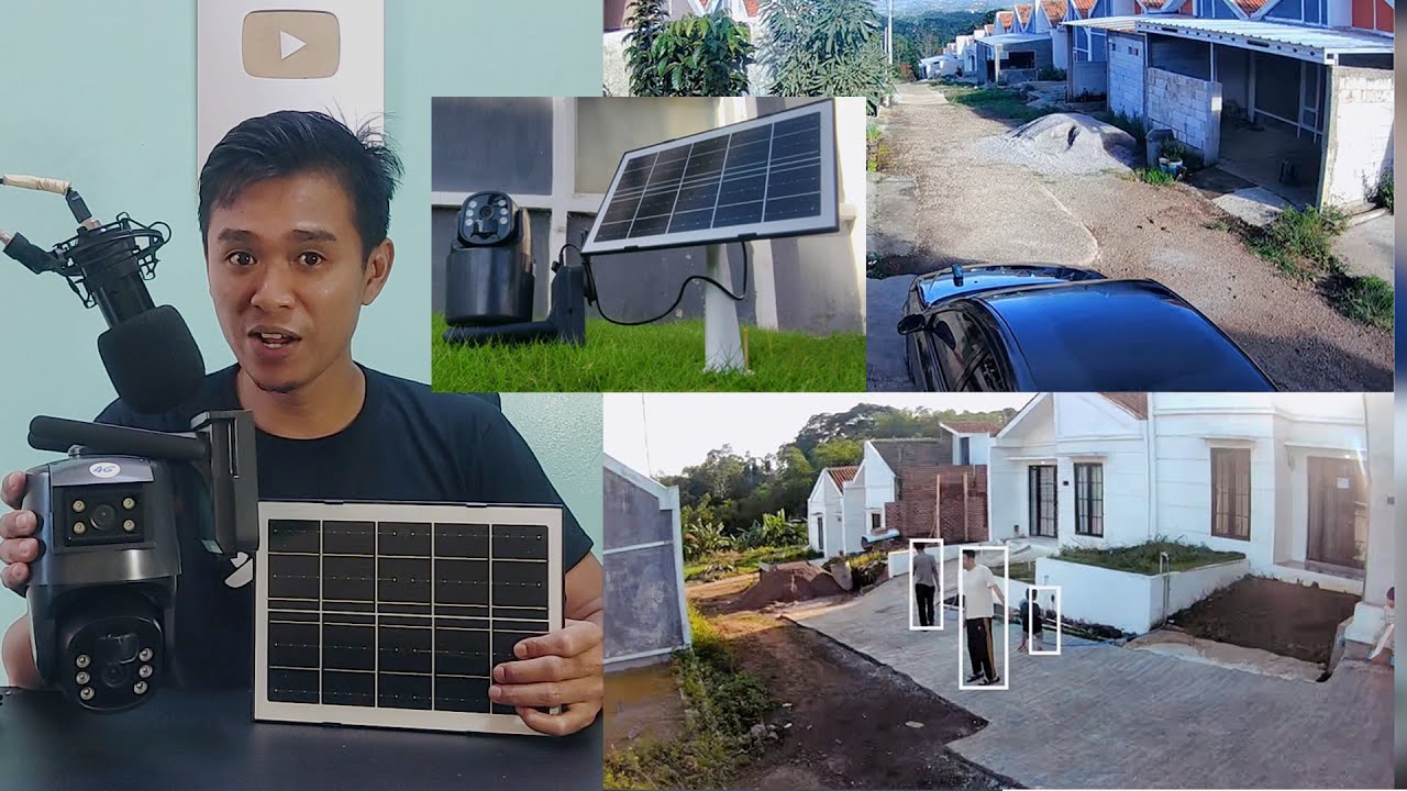 Rekomendasi CCTV Tanpa Listrik, CCTV Dual Camera Panel Surya Dari Franwell g5a solar