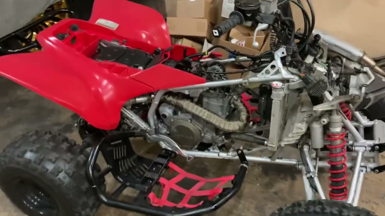 2006 Trx450r Inspection Valve Adjustment Carb Clean Tune Up