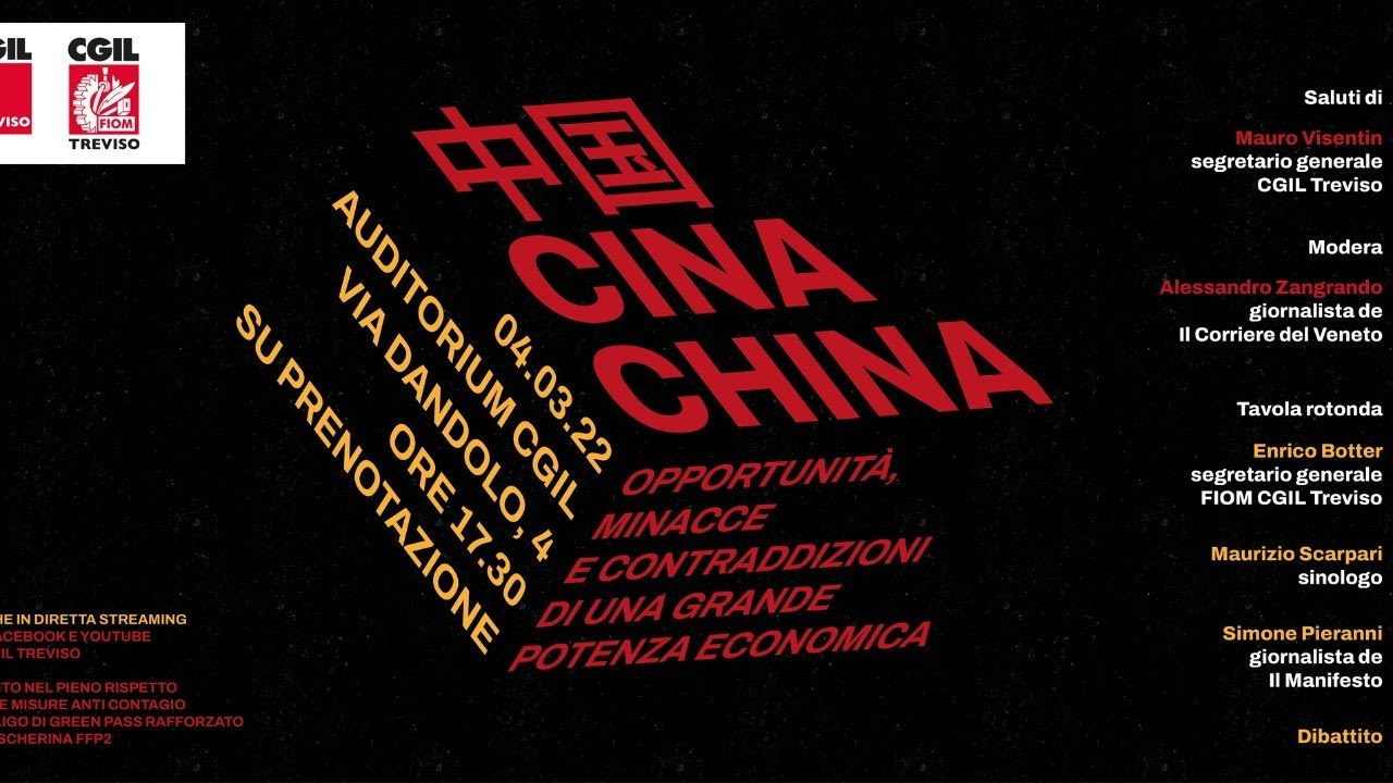 中国 Cina China. Opportunità, minacce e contraddizioni di una grande potenza
