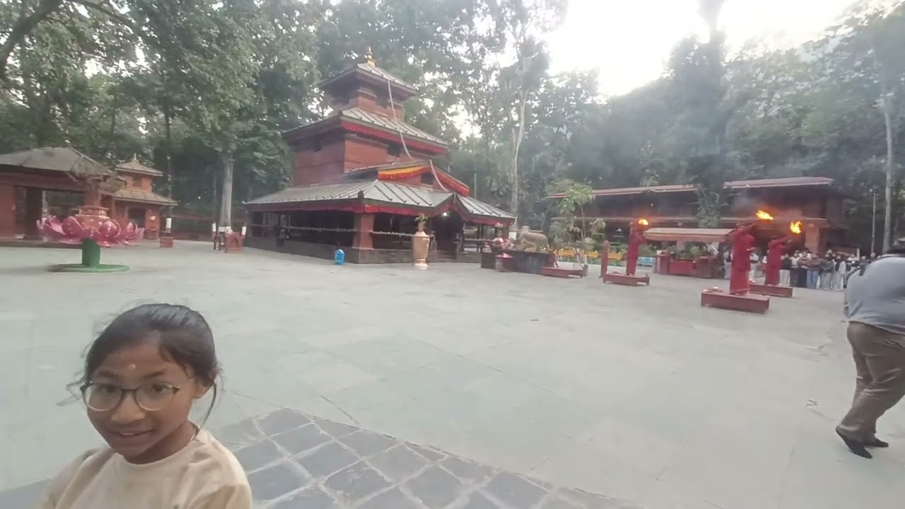 Baglung kalika mata arati. Nepal