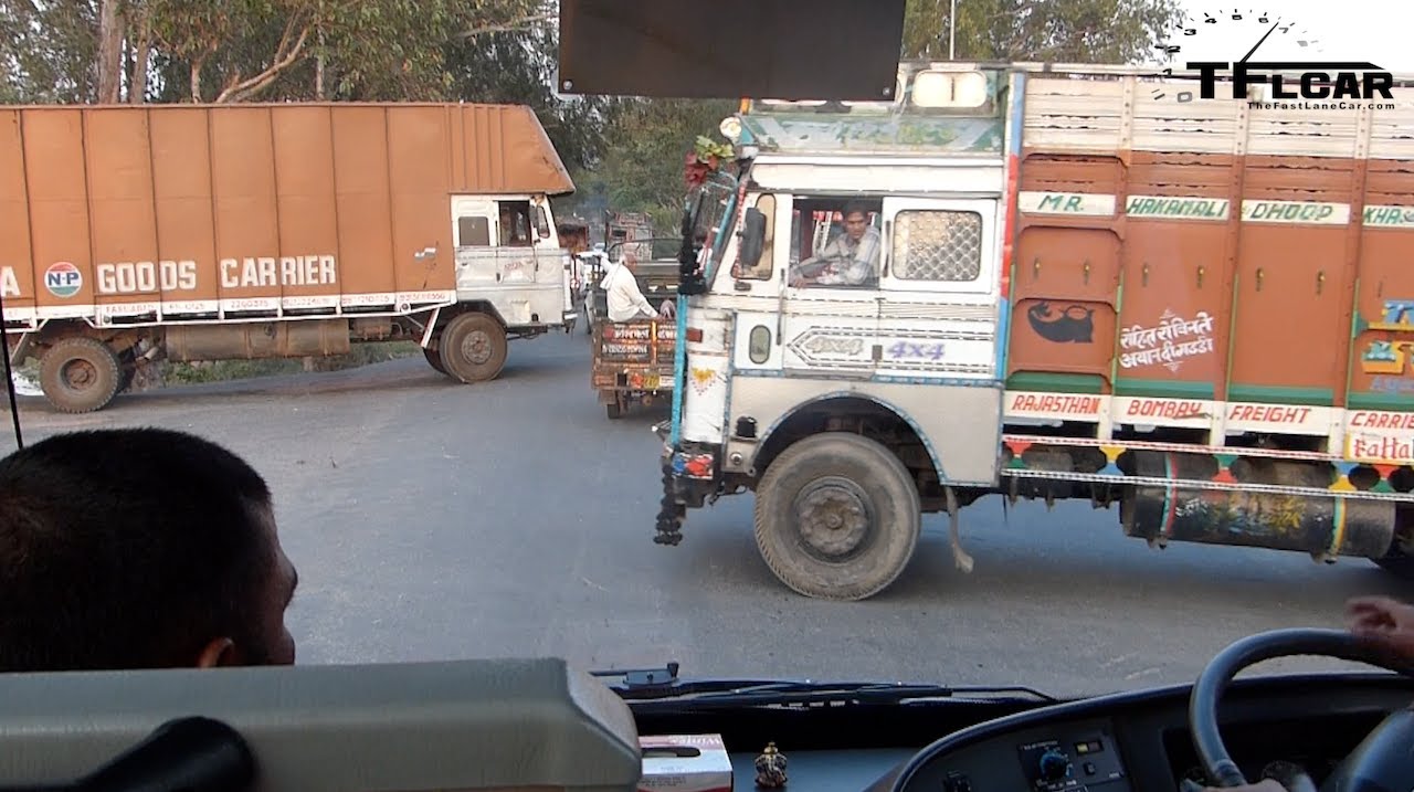 When Driving in India be sure to....