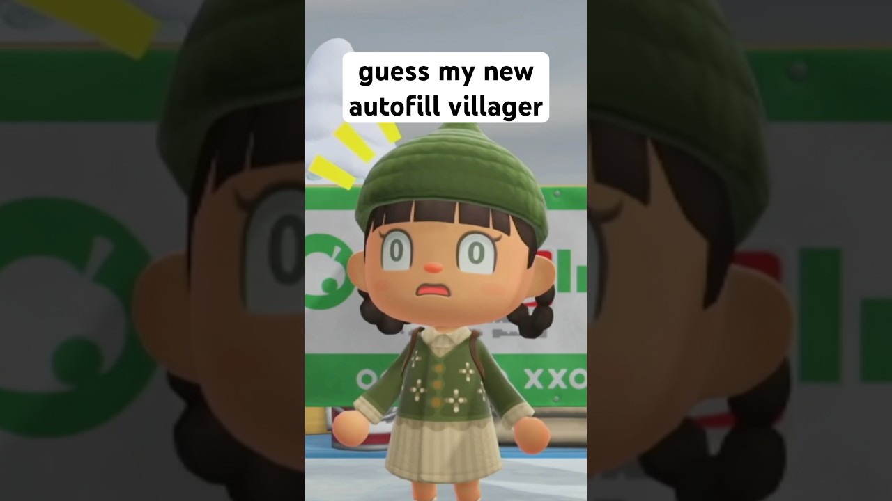 new villager just autofilled on my island! can you guess who? ✨#animalcrossingnewhorizons #acnh