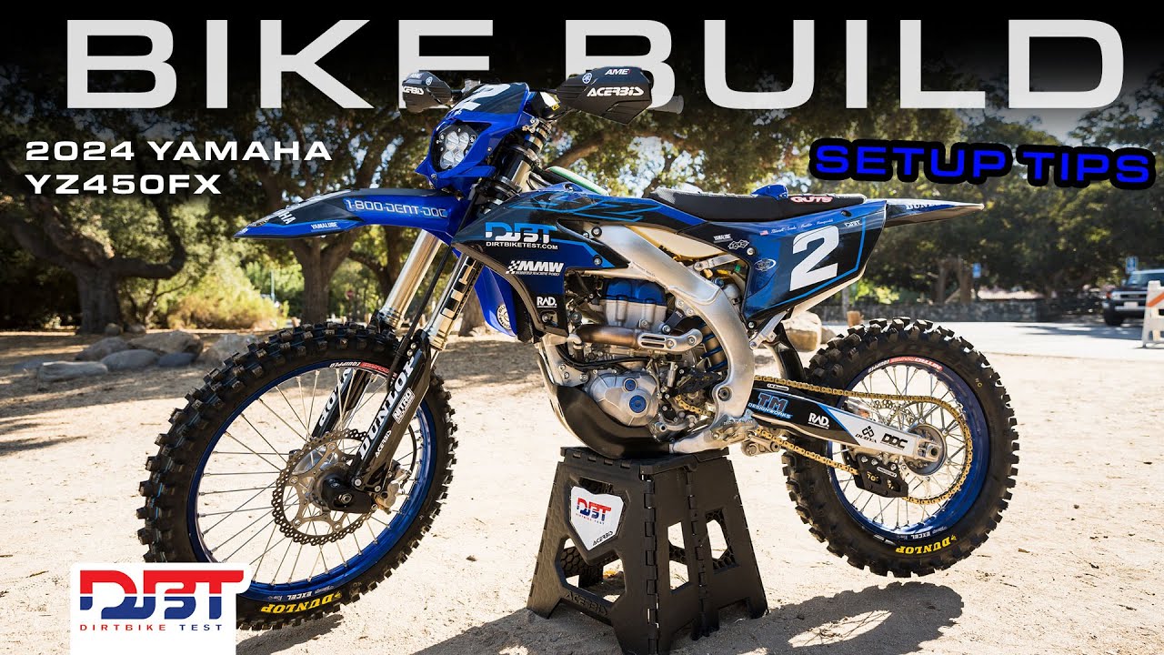 Сборка мотоцикла YZ450FX 2024 года | Тест кроссового мотоцикла