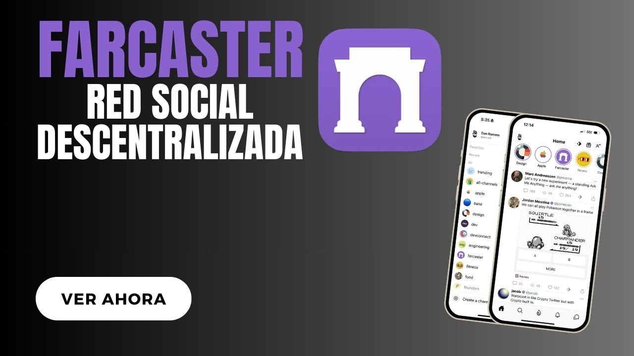 Explorando Farcaster - Gu&iacute;a para Empezar y Entender la Nueva Red Social Descentralizada