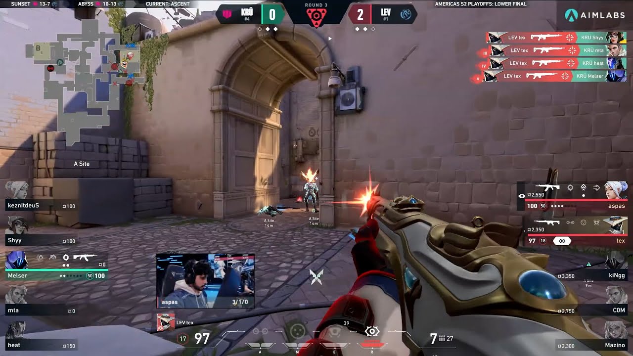 LEV Tex CLEAN Guardian Ace Against KRU | VCT Americas 2024