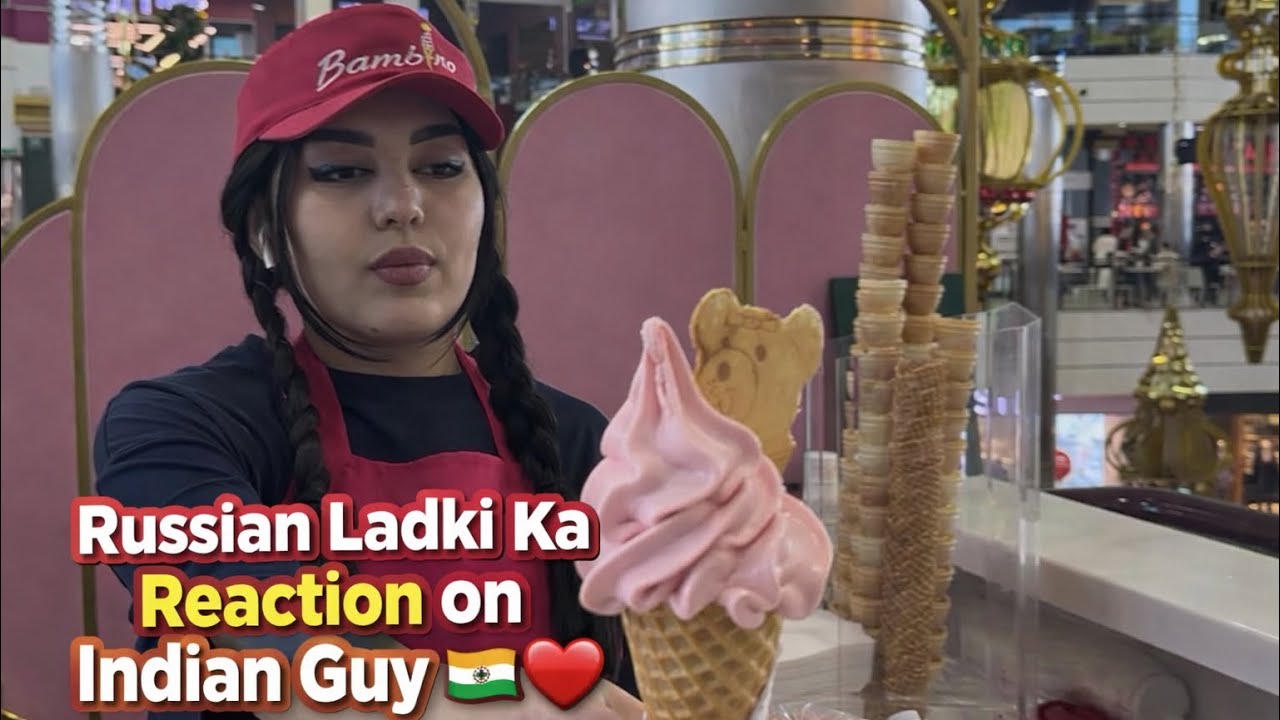 Russian Ladki Ka Reaction on Indian Guy 🇮🇳❤️🇷🇺 ||KAZAKHSTAN||