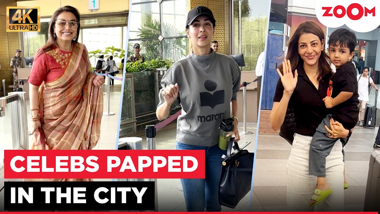 Shahid Kapoor SMILES for paps | Kiara Advani briefly poses for the Paps