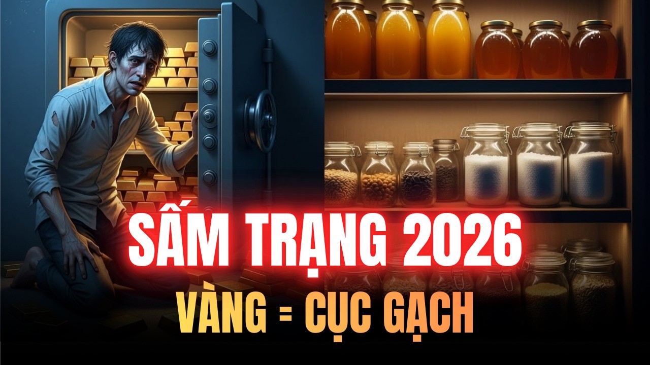 [SẤM TRẠNG 2026] Khi Gạo Đắt Như Châu: Vàng Chỉ Là Cục Gạch, 5 Thứ Này Mới Là 