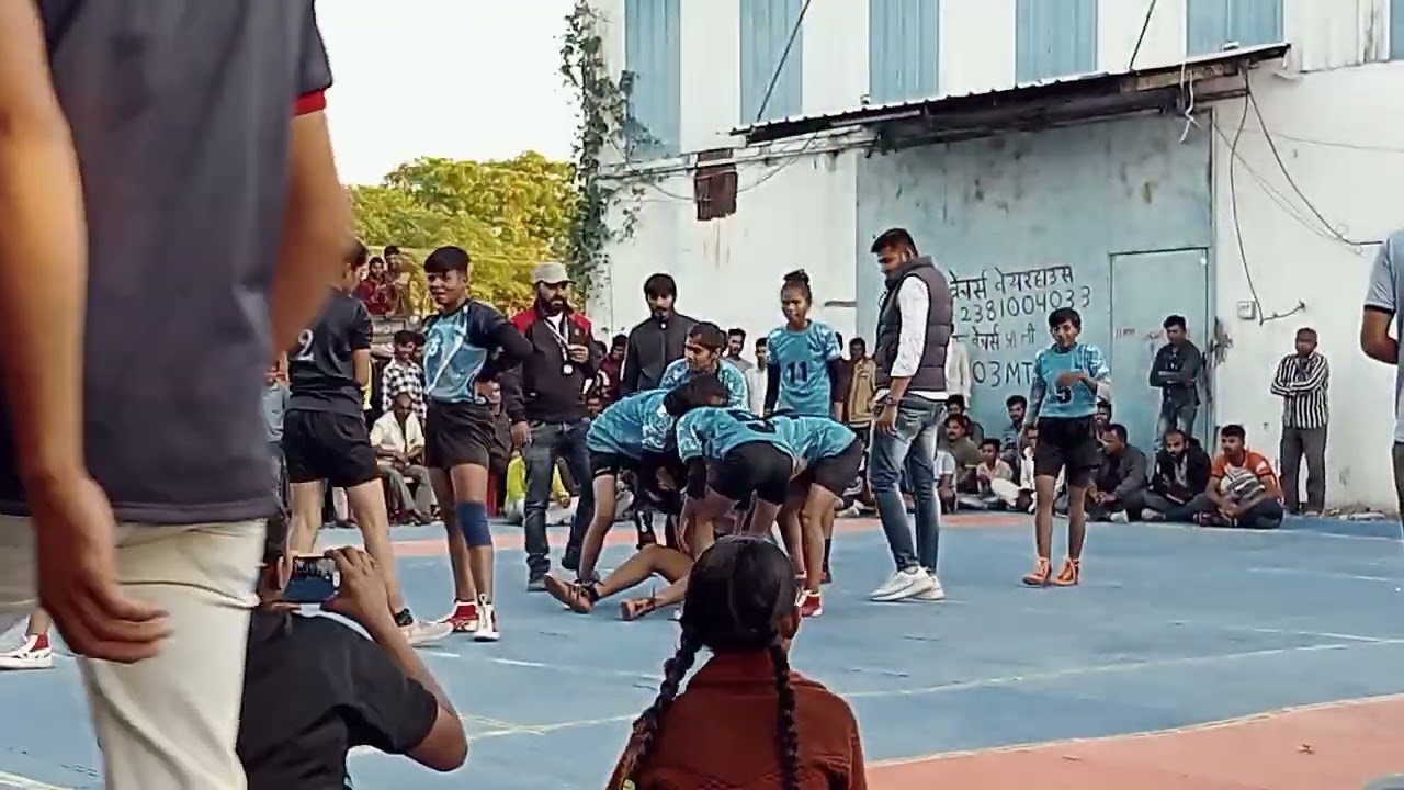 Nagda Girl's vs. Ujjain Girl's kabaddi Final Match