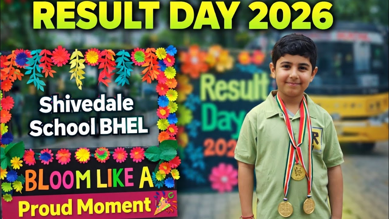 RESULT DAY |Shivedale school bhel | @shivedaleschoolbhel 