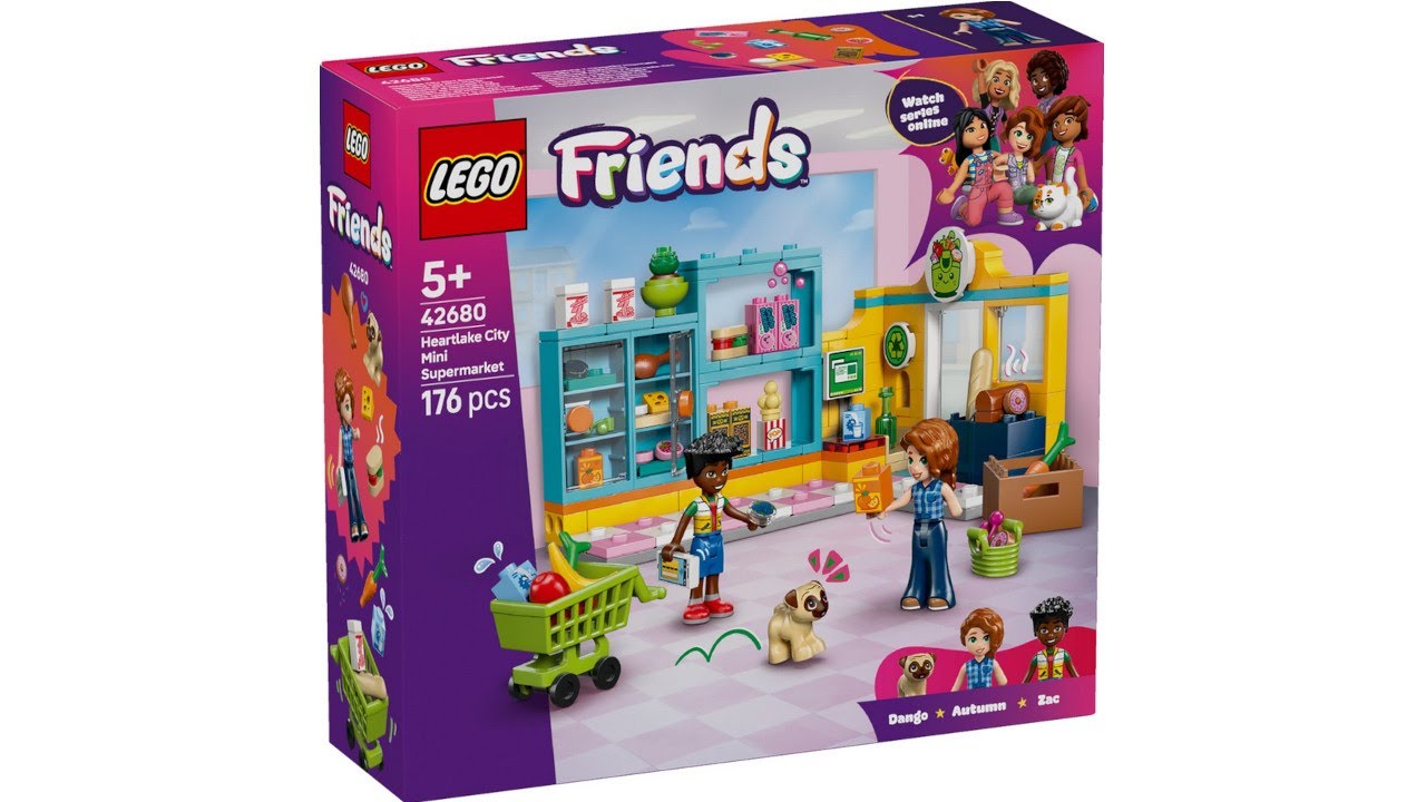 LEGO 42680 Instructions | Friends | Heartlake City Mini Supermarket | Heartlake City