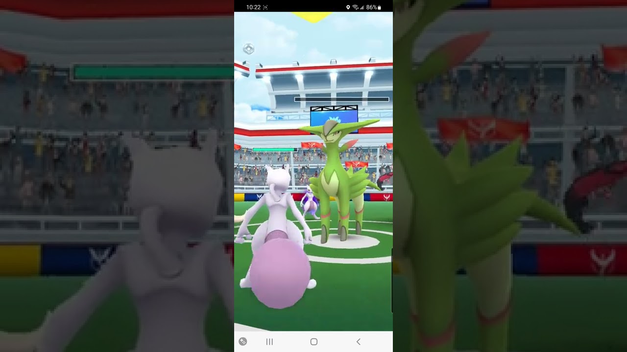 Pokemon GO (Virizion Raid)