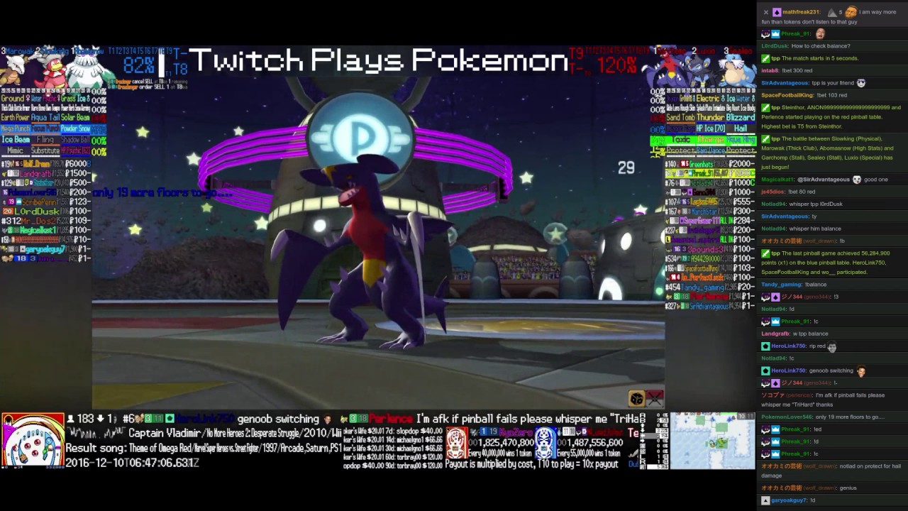 Twitch Plays Pok&eacute;mon Battle Revolution - Match #64394