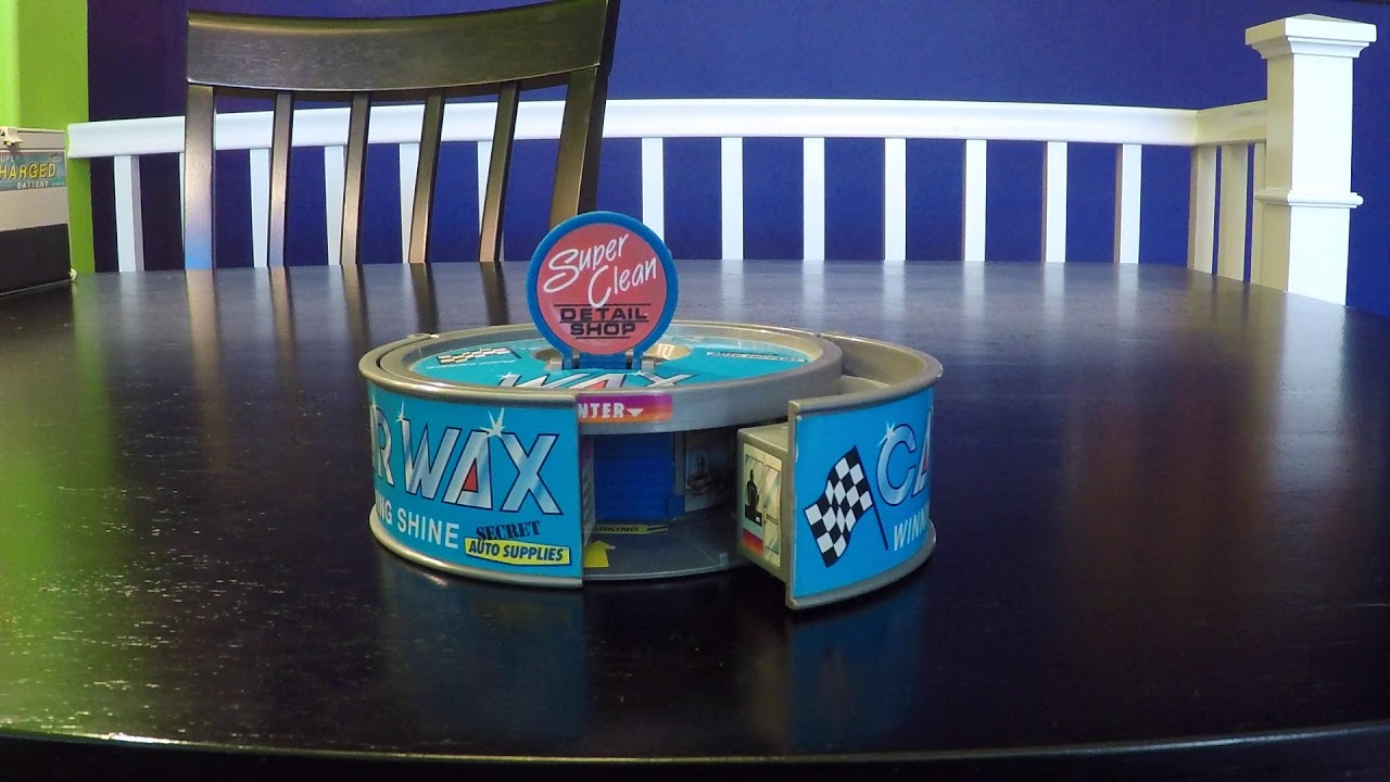 Car Wax 1989 Micro Machines Secret Auto Supplies Play Sets 3 of 6