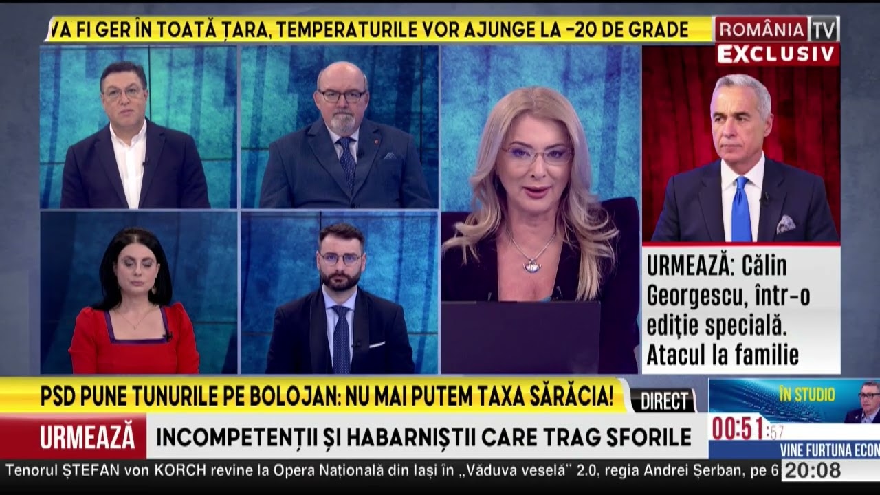 NEWSLINE, 1.02.2026, cu Cristina Şincai. Supraviețuirea ajunge un lux în epoca Bolojan