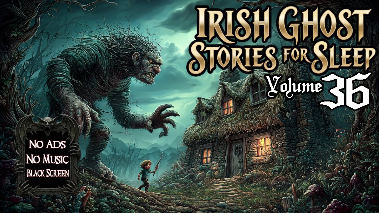 Irish Ghost Stories for Sleep - Vol. 36 (No Ads, No Music) 👻