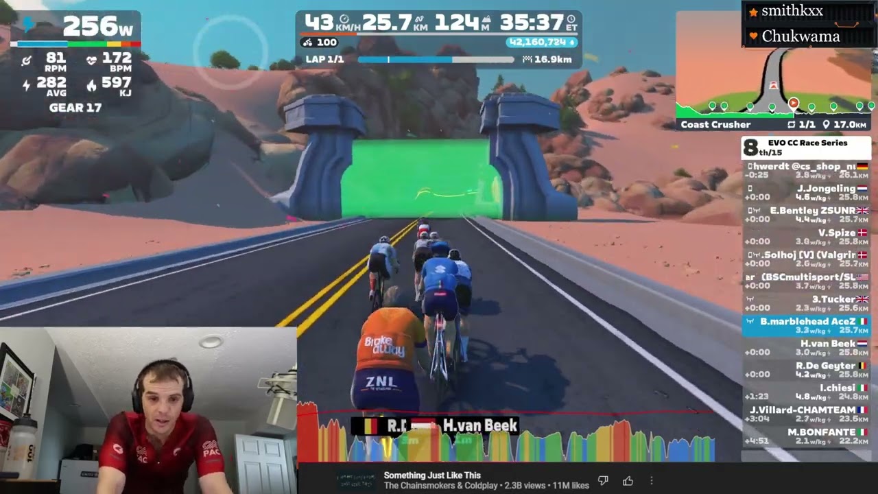 Is my highest HR in 3 years enough? EVO Coastal Crusher Race (BTW, steering is not that important)