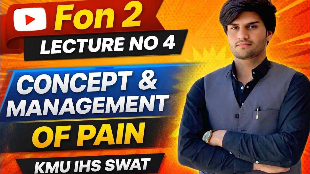 Fon 2 unit no 4 concept and management of pain part 1kmu IHS swat slides with highlights mcqs 