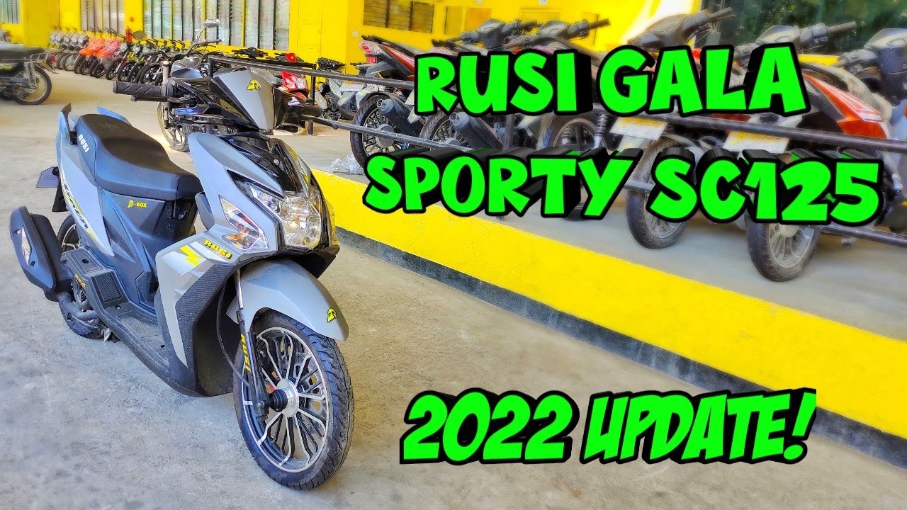 Rusi Gala Sporty SC 125 2022 Update! | Review & Walk - Through