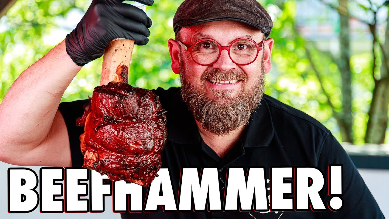 Beefhammer 🍗  Rinderwade auf dem Grill zubereitet + Sous Vide