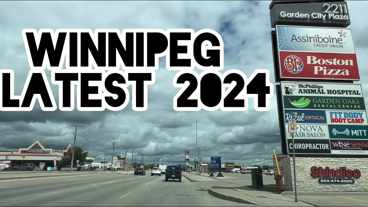 Latest City of Winnipeg driving tour/ Manitoba Canada