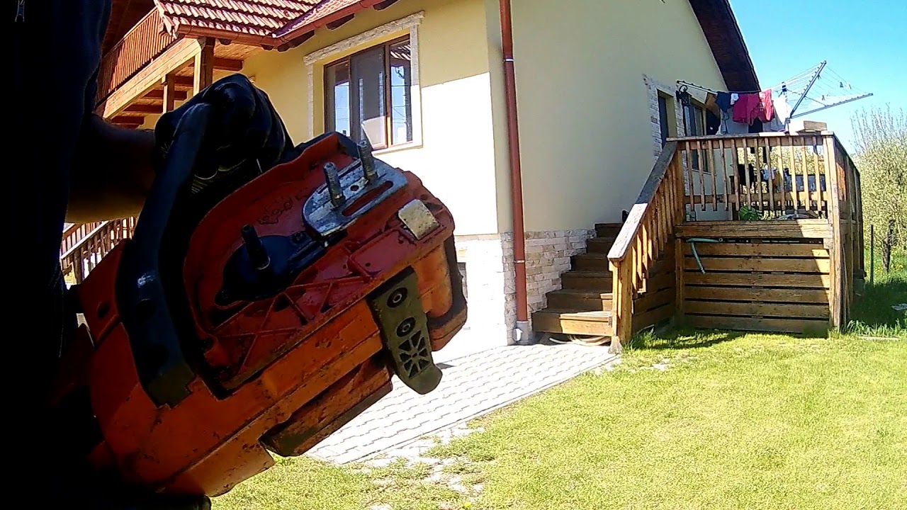 huskvarna 141  problemele la pompa de ungere aproape rezolvate