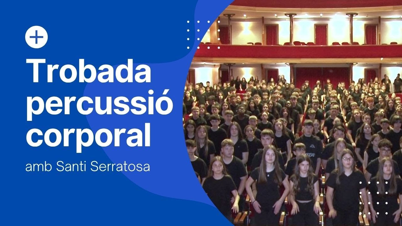 Trobada Percussi&oacute; Corporal &middot; 7 Maig 2025 &middot; Teatre l'Amistat &middot; Mollerussa