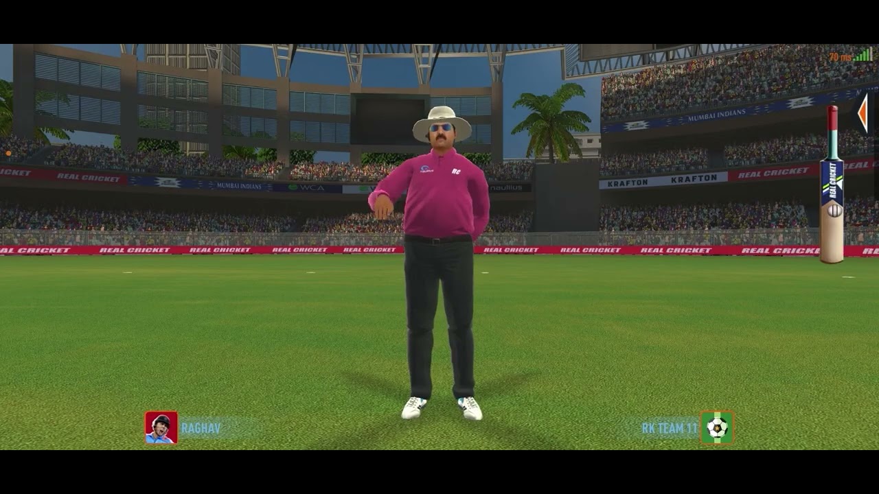 Match Against Silver Rank Opponent Using 3 Leg Spinner & 2 Off Spinner #rc24 #cricket #LeagueMatch
