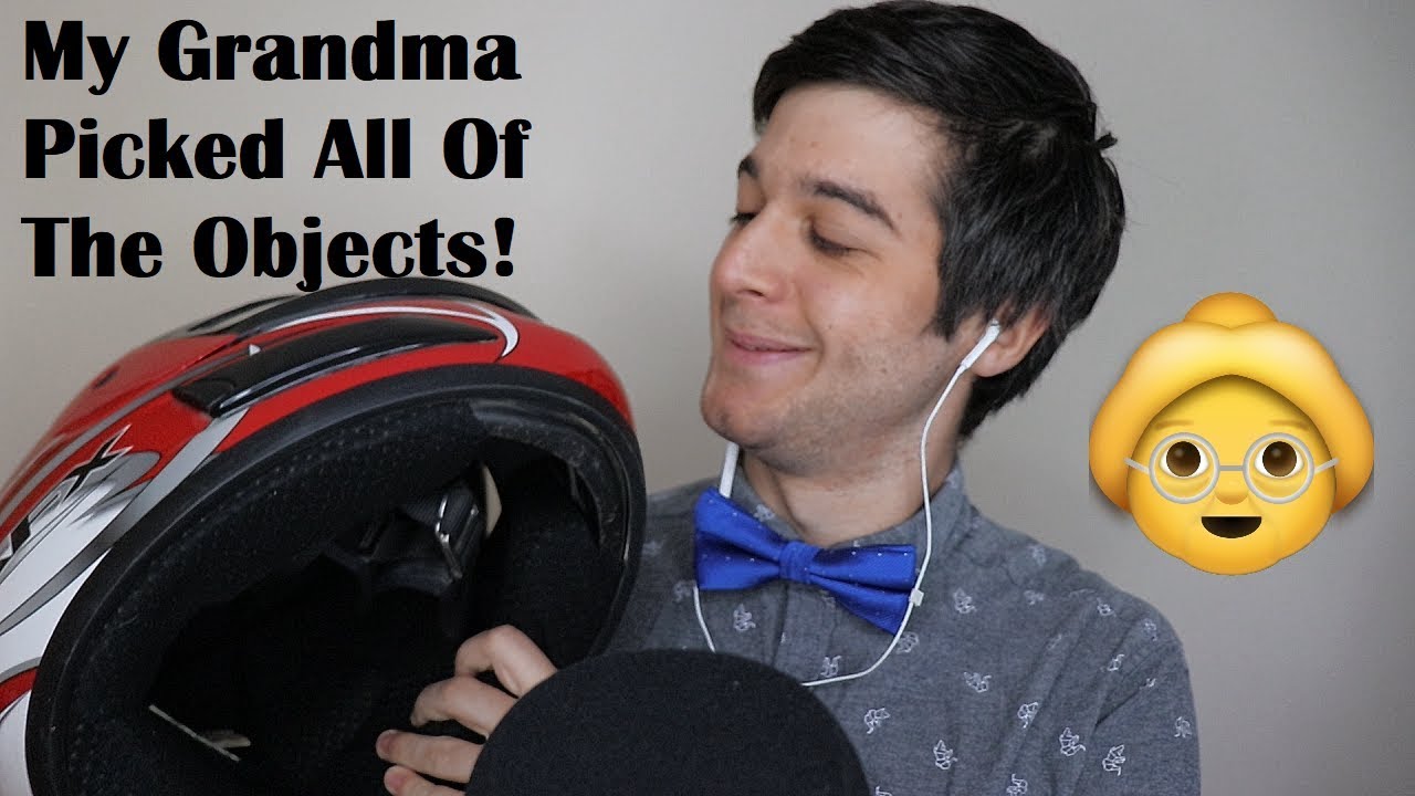 6 Tapping Triggers My Grandma Picked Out! + Speed Tapping - Blind ASMR #1