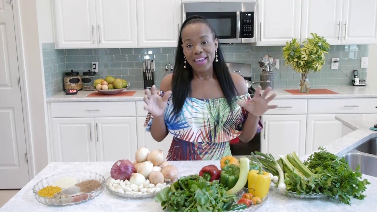 Franka's Green Gold - How to make Caribbean Green Seasoning