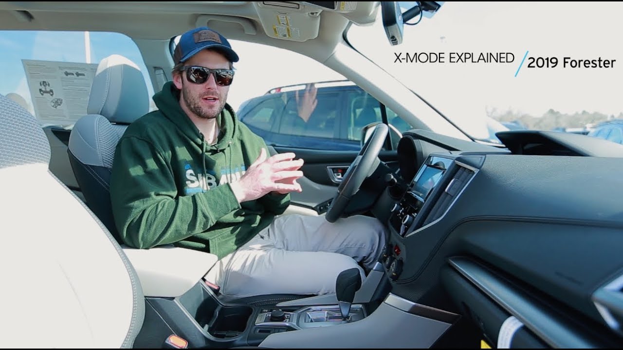 X-Mode Explained in a 2019 Subaru Forester