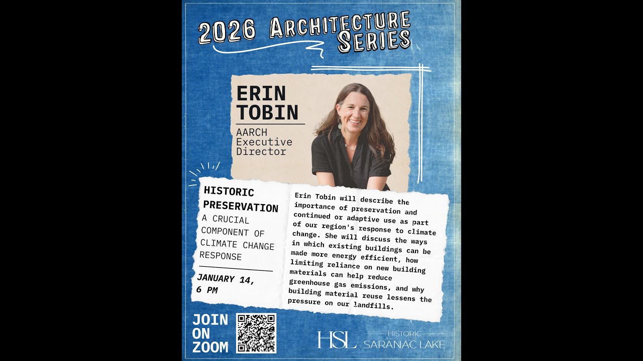 Erin Tobin |  Historic Preservation: A Crucial Component of Climate Change Response