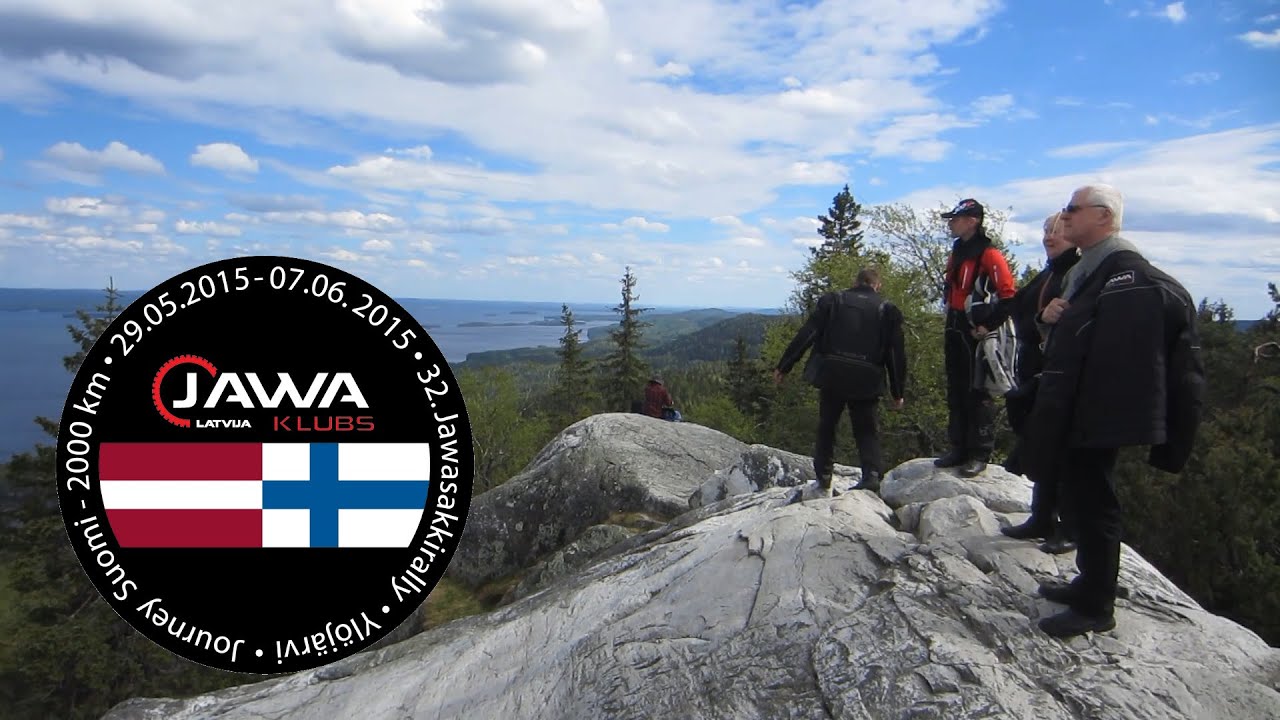 Jawa klubs brauciens uz Somiju - Suomi 2015