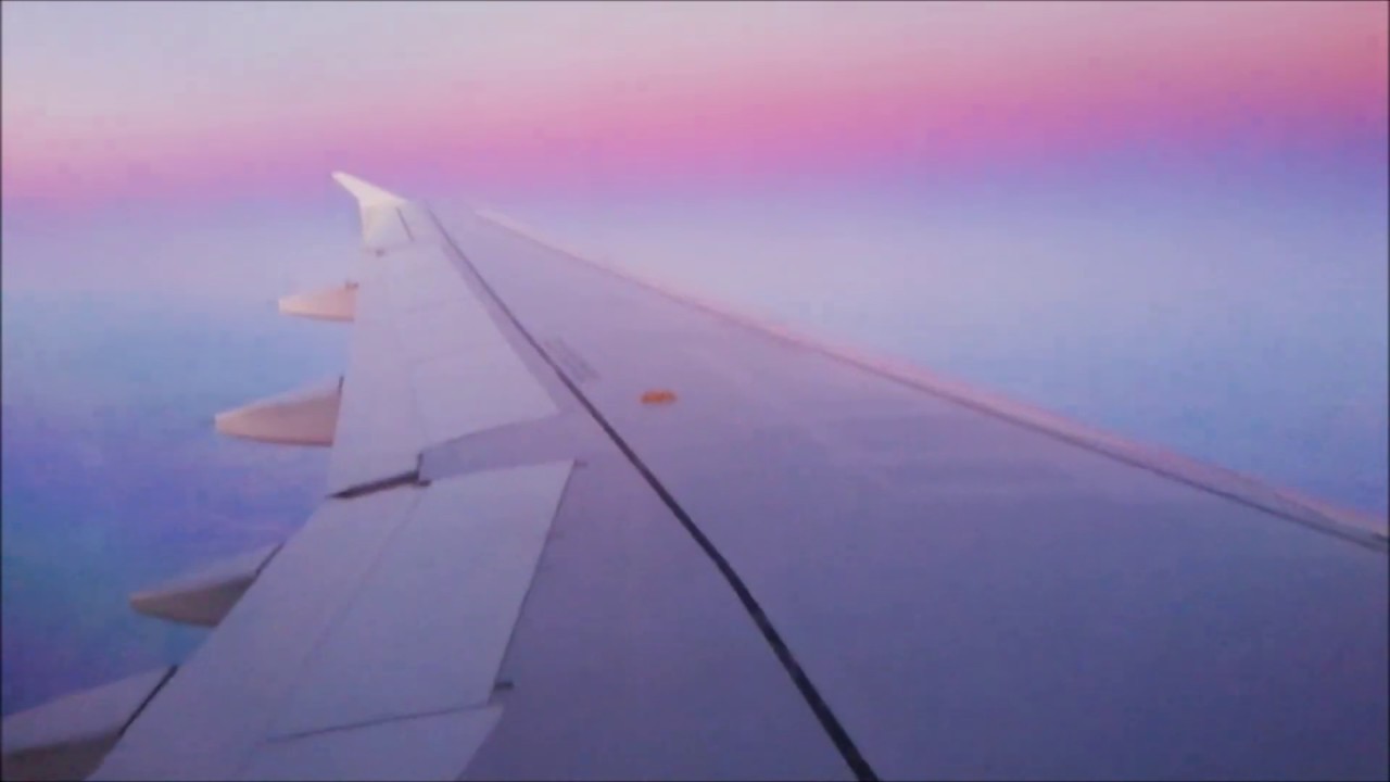 Aer Lingus Airbus A320 Dublin (DUB) - to Lisbon (LIS) with stunning sunset.