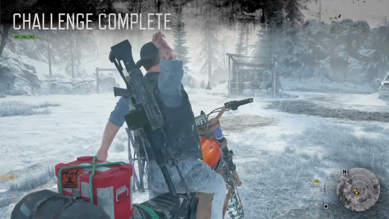 Days Gone - Remastered, Drifters Run Challenge, Gold Score Achieved