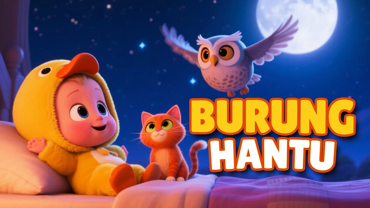 Wah Lucunya! Lagu Burung Hantu 🦉 | Lagu Anak Indonesia Terpopuler & Seru!