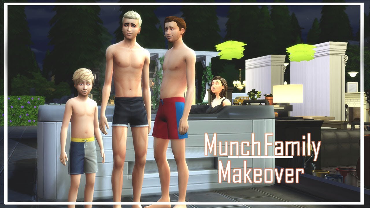 The Sims 4 Munch Family Makeover