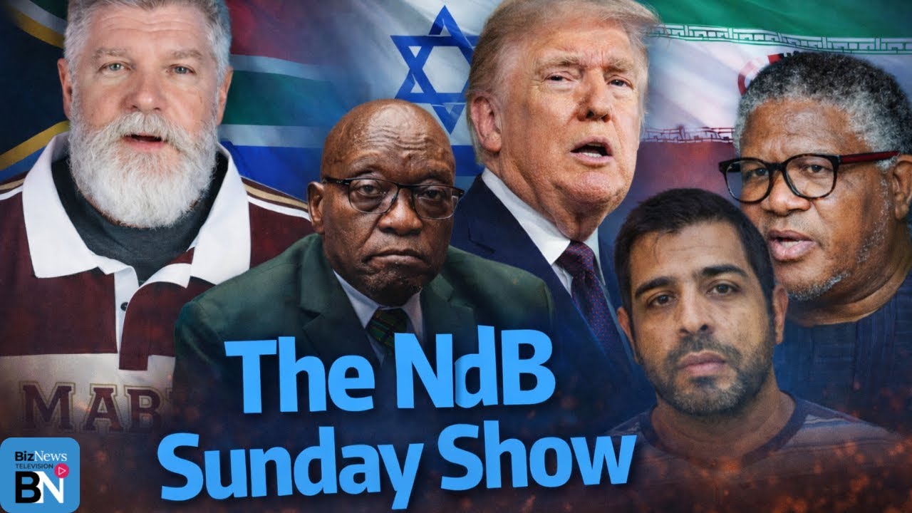 The NdB Sunday Show: Zuma & Epstein, Israel & SA , Trump & Iran - and Fikile’s “Cold War”