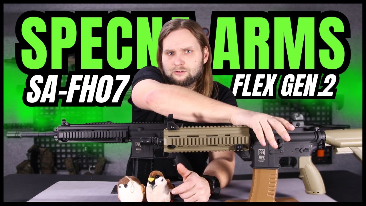 Kompozytowa HKśka czyli Specna Arms SA-FH07 Flex Gen.2 | Recenzja - Test - Opinia - Konkurs #airsoft