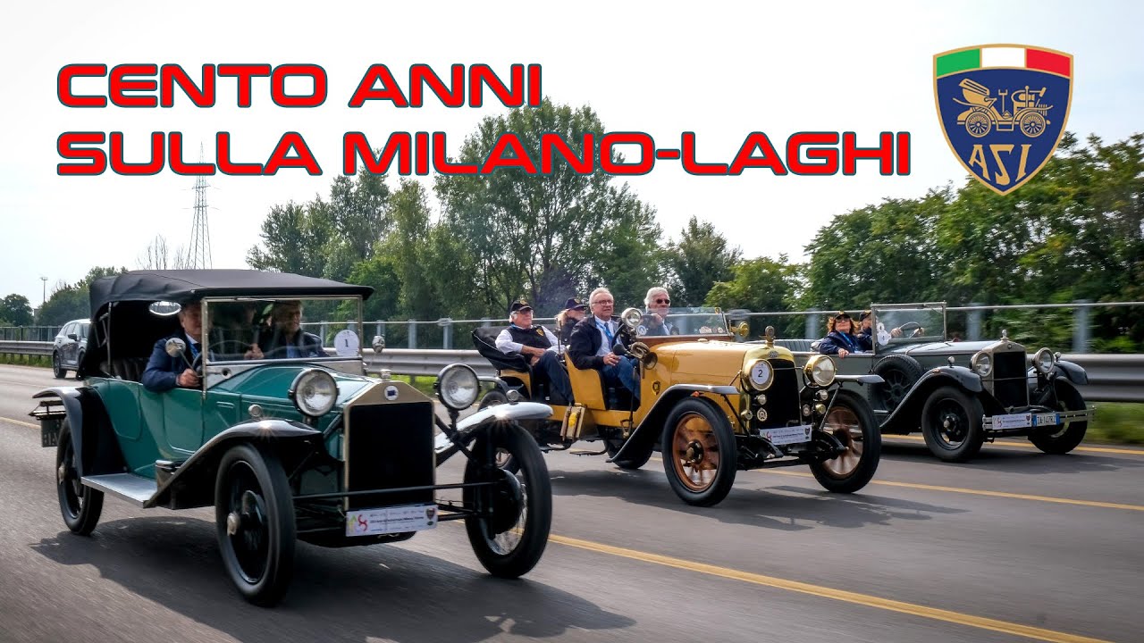 IL CENTENARIO DELL'AUTOSTRADA MILANO-LAGHI | Con ASI sulle strade della storia!