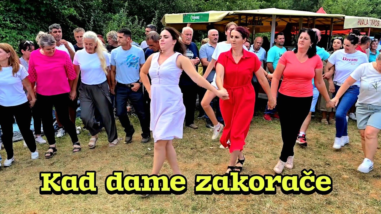 Kad dame zakorače - svi zastali da gledaju 👀 - Klokoti Bilalovac 29.08.2025. - 🎹 Bajraktar Bend.