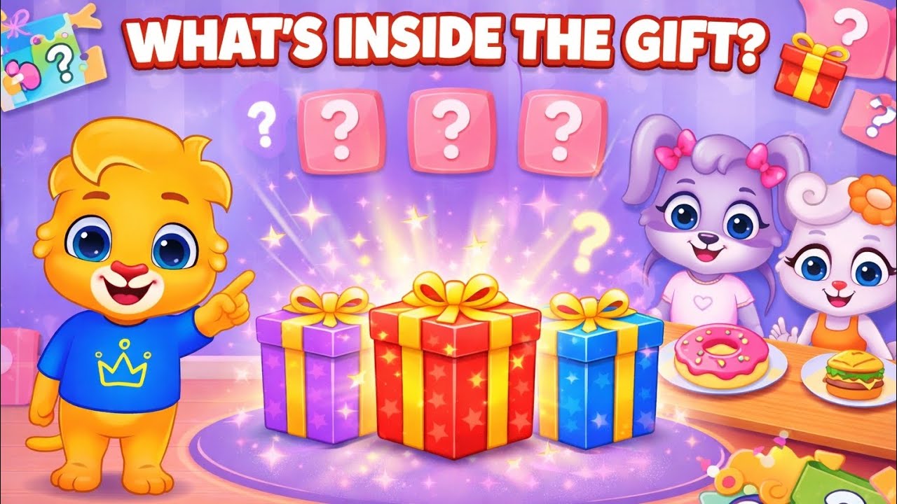🎁 What's Inside the Mystery Gift? | Join Lucas & Friends Playing Fun Games!